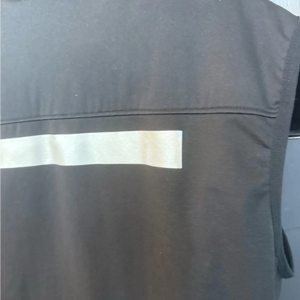 Nike Running Dri-Fit Vest High Vis Black Men’s Shell Grade Fleece Outdoor  L
